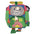 Kids Robot Cross Body Bag with Pockets for Girls Boys Children Travel Must Perfect for School Cartoon Robots Small Bag Gifts for Kids