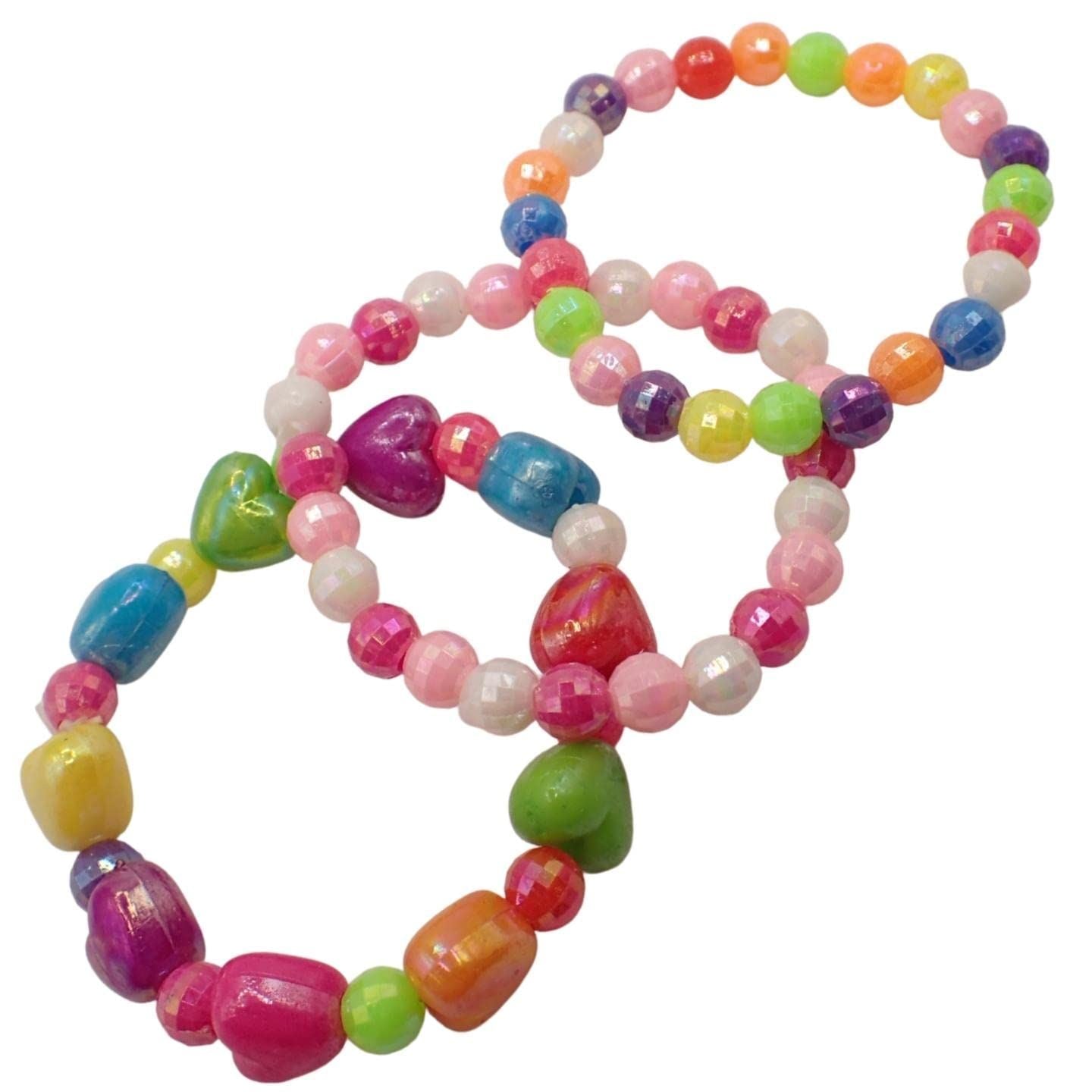 Colourful Chunky Plastic Bracelet