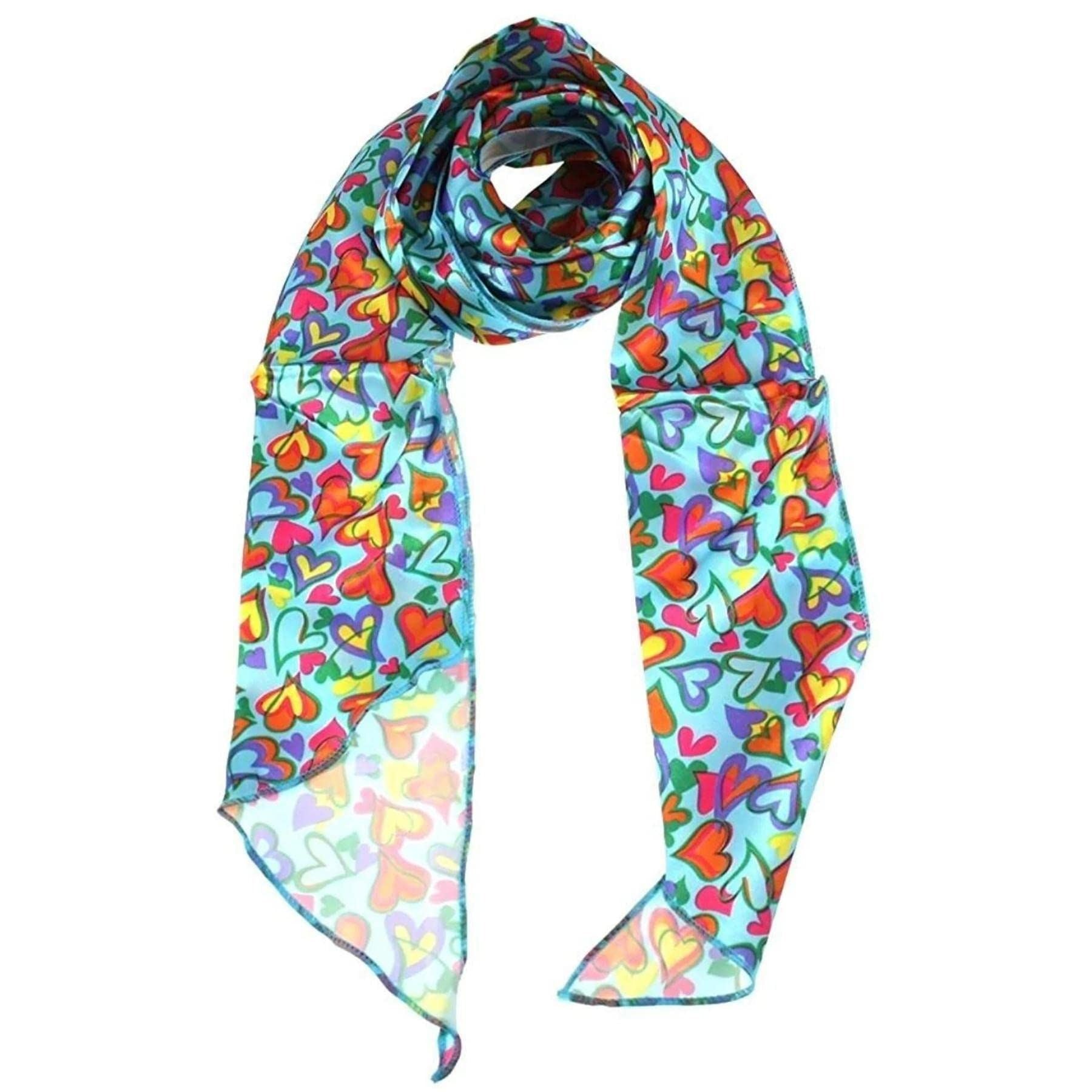 Bright Chiffon Neck Ties for Women and Men, Ladies Ties, Ties for Women UK, Womens Ties, Clothes for Women, Neck Ties, Winter Ties