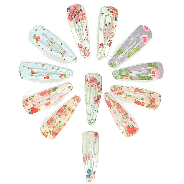 Small Mini Epoxy Snap Hair Clips for Girls and Women, Girls Hair Accessories, Hair Styling Clips, Hair Slides, Mini Hair Clips, Toddler Hair Clips, Metal Hair Clips