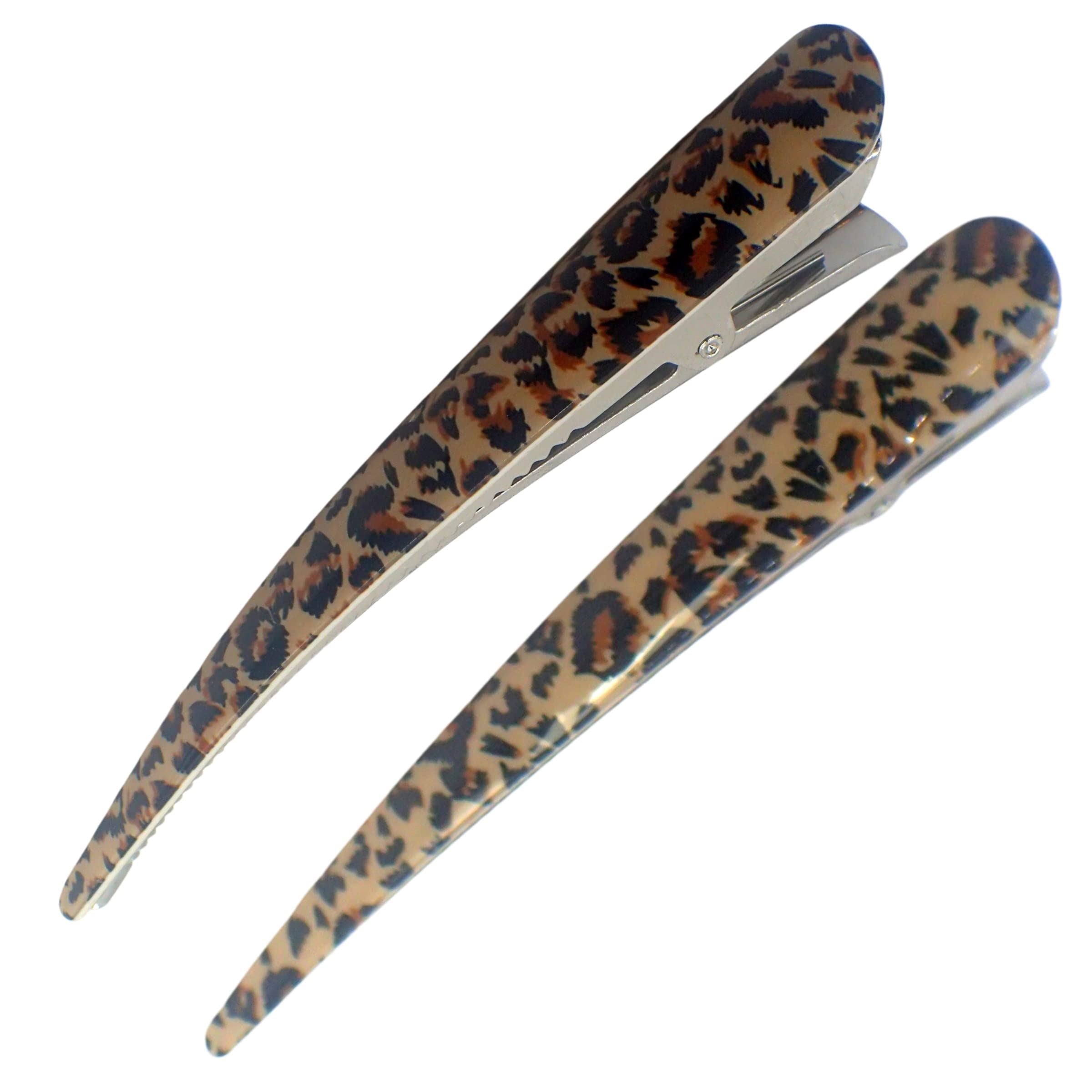 13cm Hair clips for Women, Duckbill / Beak / Concorde design, Sectioning Hair Clips