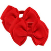 2pc Hair Bows Ponio Ponytail Band Hair Bobbles Hair Ties Hair Band Elastic Headband Elastic Bands Baby Bows Girls Hair Bows for Toddler Hair Accessories& Girls