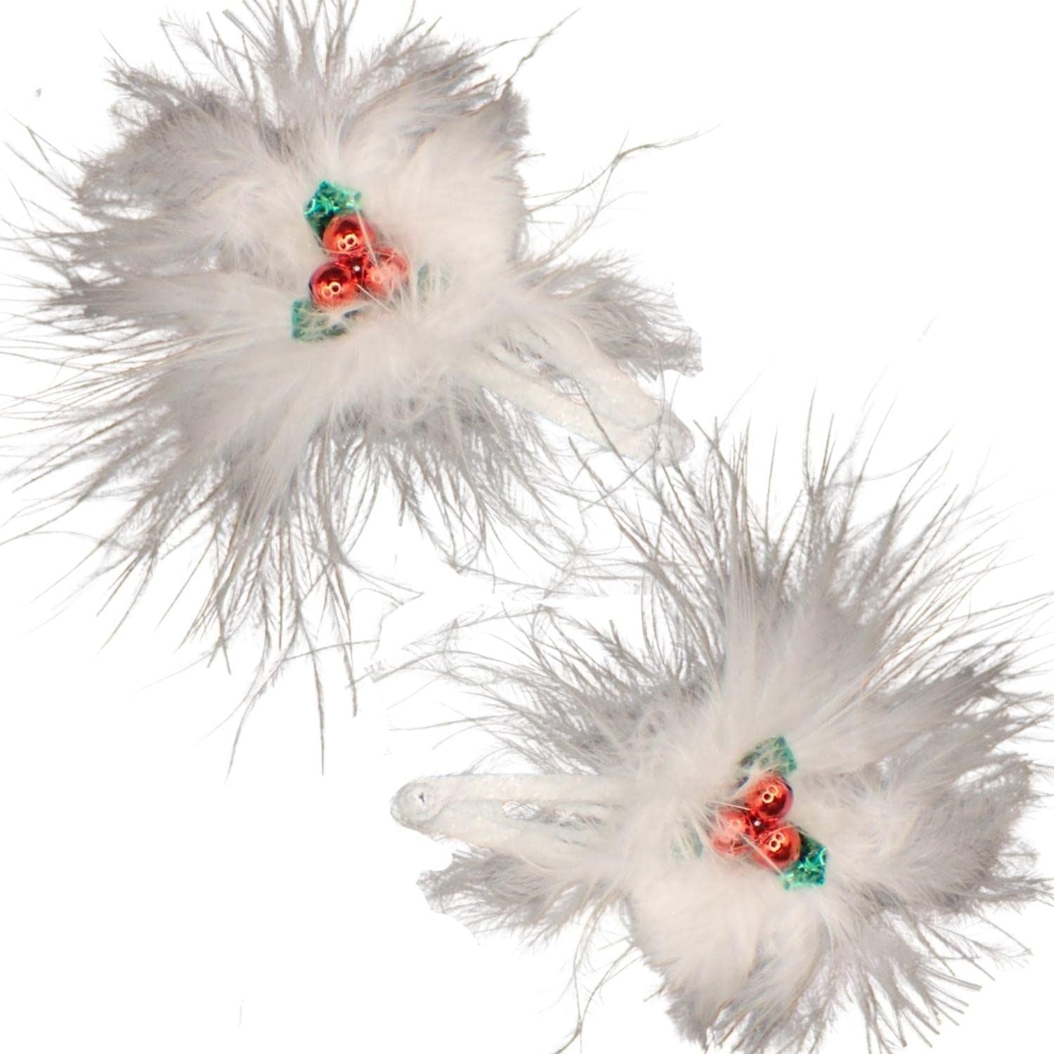 Christmas Hair Clips Women Hair Clips for Girls Hair Pins Snaps Sleepies Christmas Hair Accessories Christmas Tree Santa Hat Reindeer Snowman Stocking Santa Claus