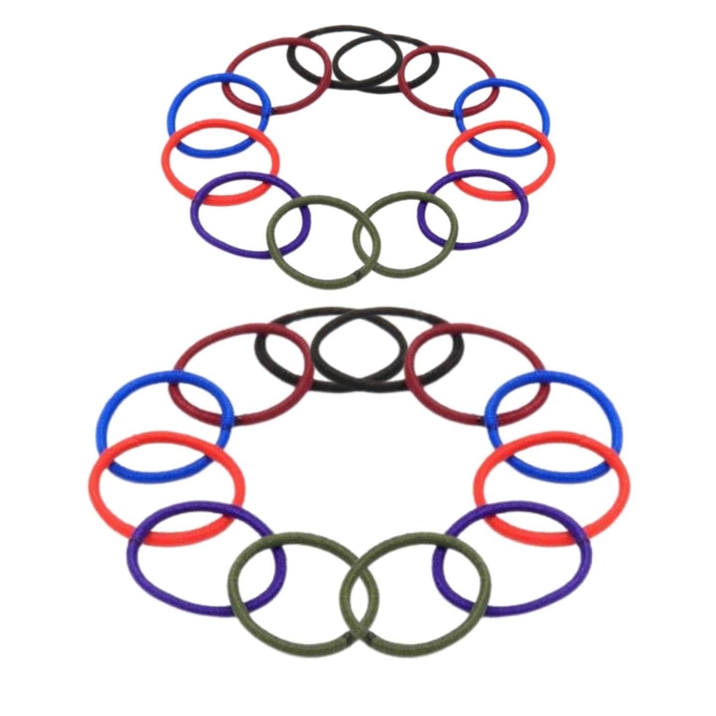 Mini Tiny Hair Ties for Adults and Kids, Fabric Hair Ties, Small Hair Bands, Ponytail Holders, Kids Hair Bobbles, Small Hair Elastics, Hair Accessories for Girls