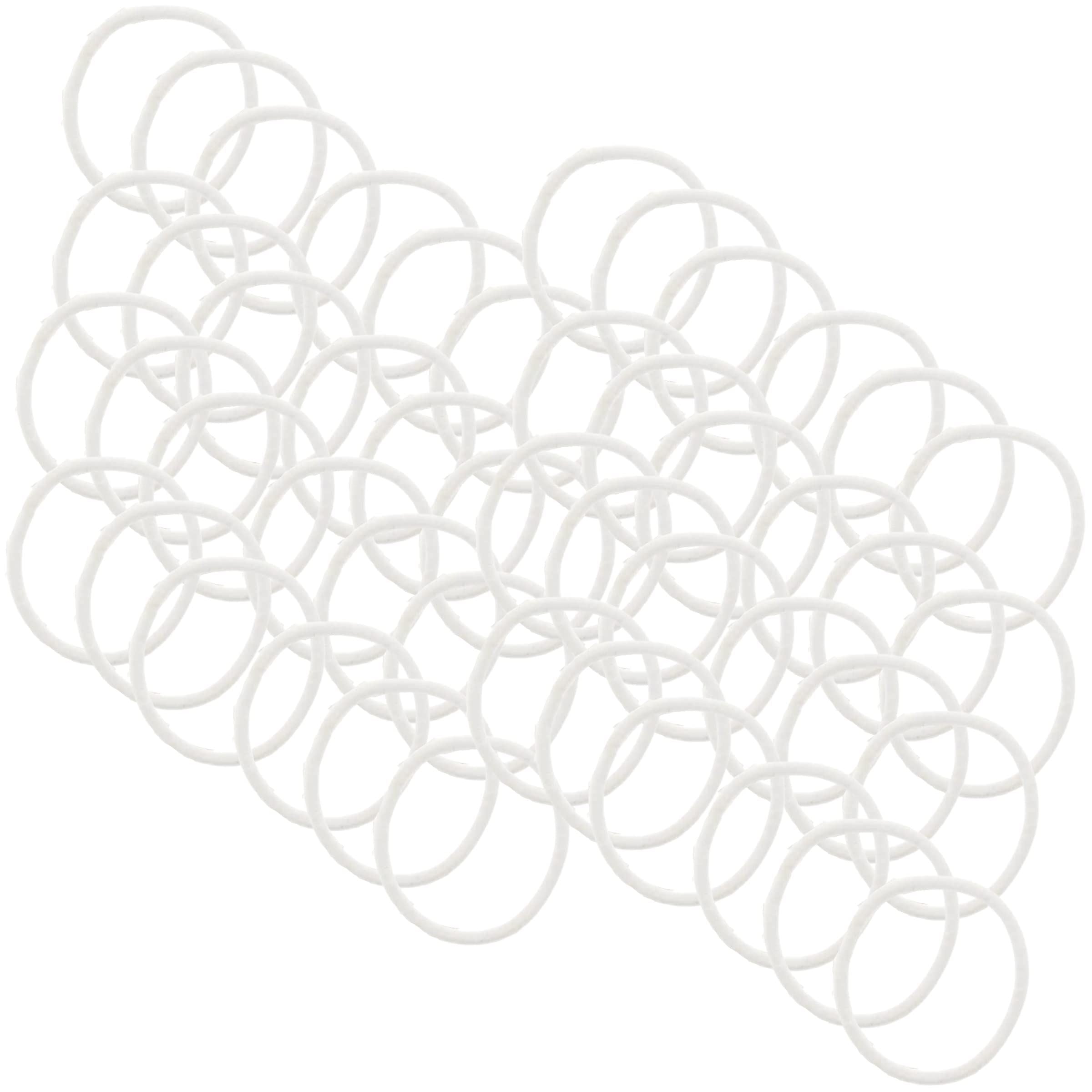 48pc Elastic Hair Bands for Girls and Women, Hair Ties No Damage, Hair Accessories for Women, Hair Elastics, Hair Bands for Women, Hair Bobbles