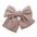 Satin Hair Bow Clip Barrette Cute Hair Styling Ribbon Bow Accessory on a Barrette Clip Bows for Girls, Kids, Women, Ladies for Wedding, Festival, Holiday