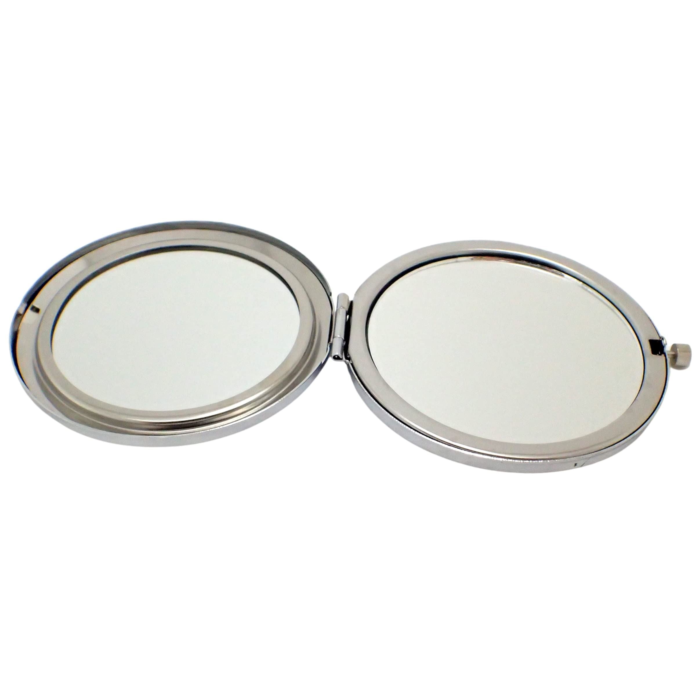 Pocket Mirror for Women and Girls, Hand Held Mirror, Vanity Mirror, Travelling Must, Travel Makeup Mirror, Compact Mirror, Magnifying Mirror