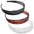 Plastic Double Triple Row Alice Bands Headbands Hair Bands Black Tortoise Brown Clear Hairbands Women Thin Teeth Comb Girls Fashion Head Bands