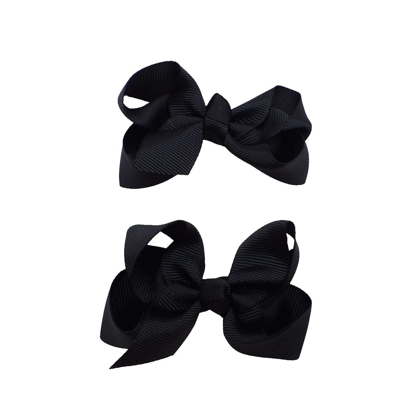 2pc Ribbon Hair Bows Hair Clip Hair Bows for Girls Hair Clips Women Girls Hair Clips Girls Hair Accessories Baby Hair Clips Crocodile Clips Hair Bows