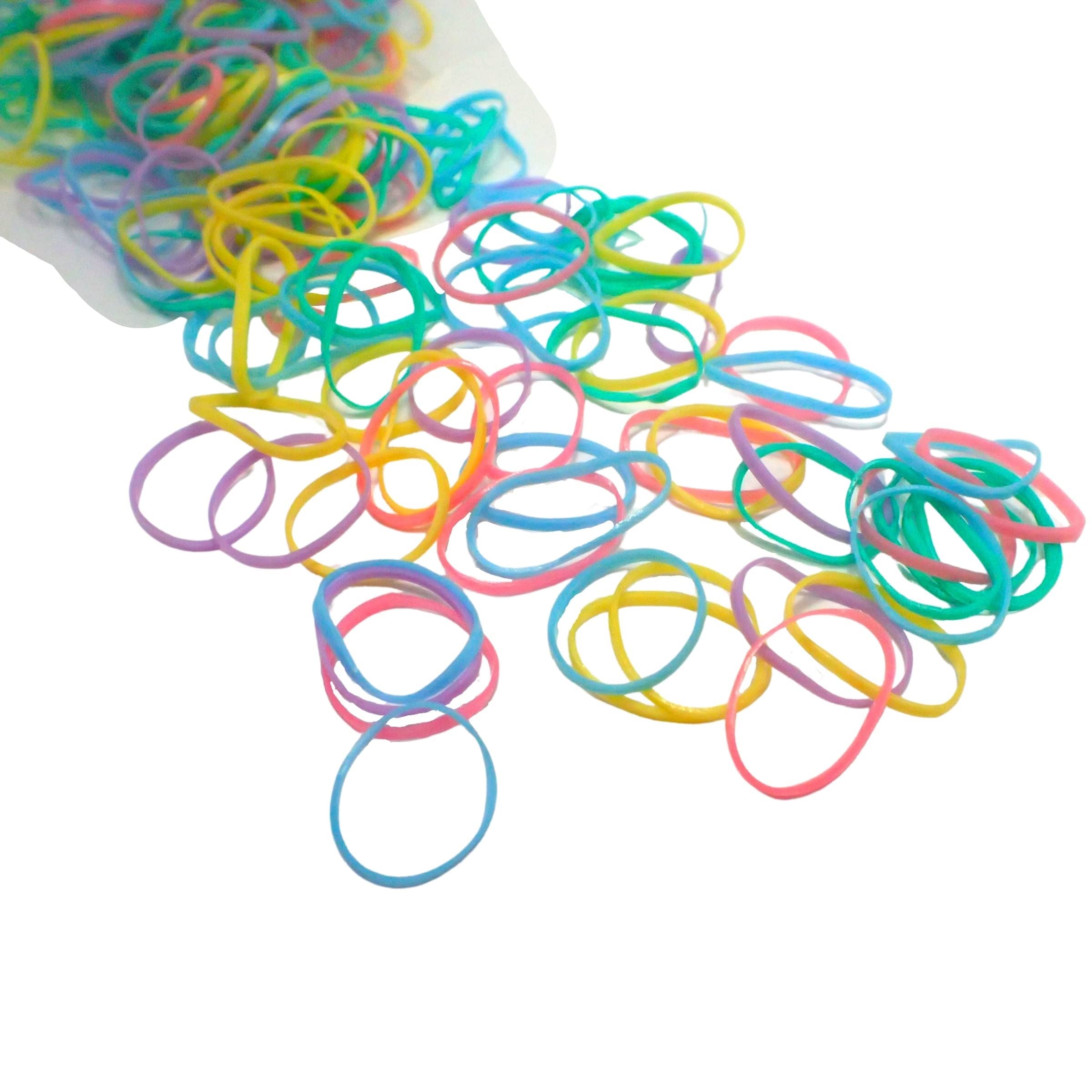 500pcs Mini Tiny Hair Bands for Girls and Women, Hair Accessories, Hair Ties, Hair Bobbles, Small Elastic Hair Bands, Hair elastic Bands, Thin Hair bands