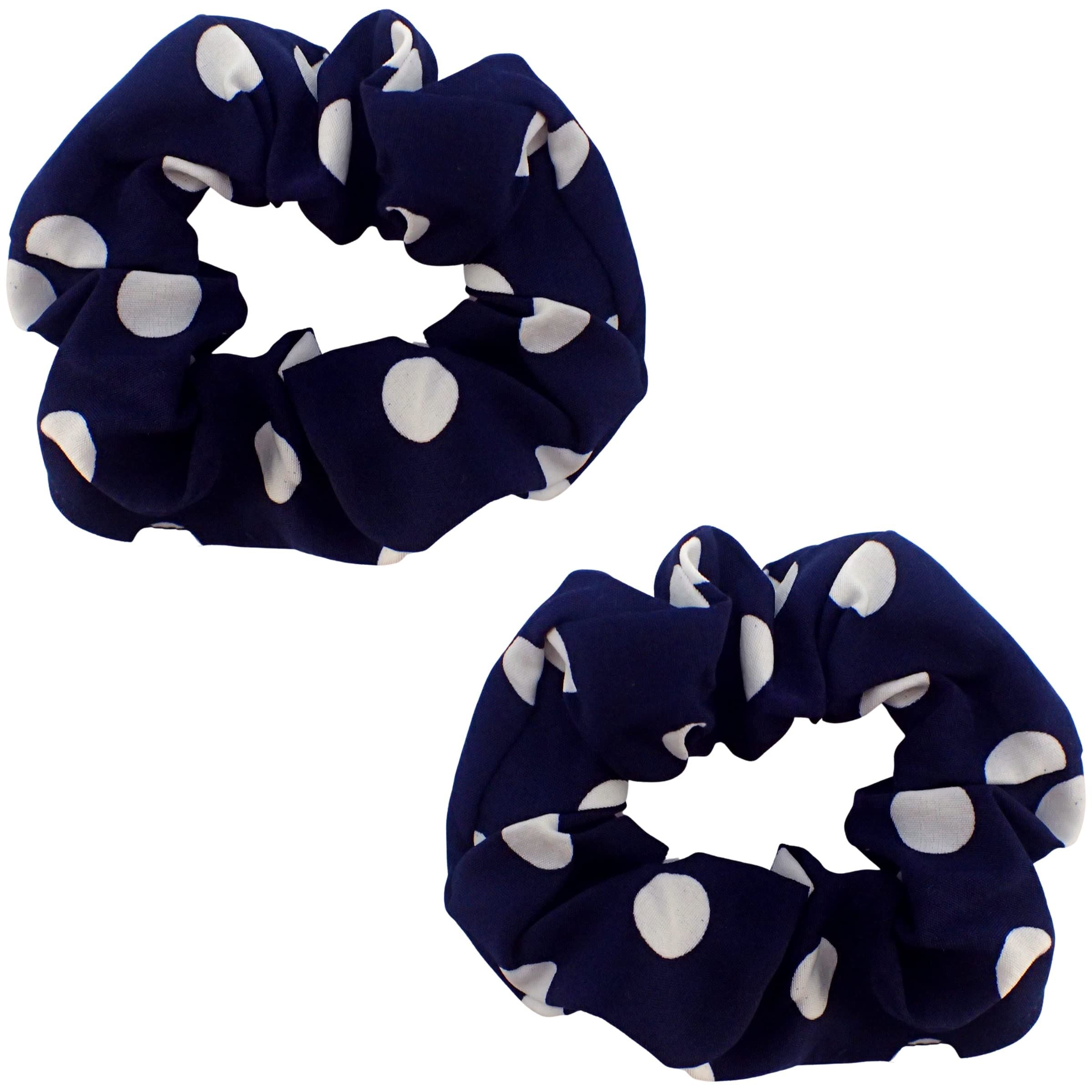 2pc Pattern Scrunchies for Girls and Women, Hair bobbles for Women, Hair Scrunchies, Hair Accessories, Elastic Hair Ties, Elastic Hair Bands, Hair Elastics