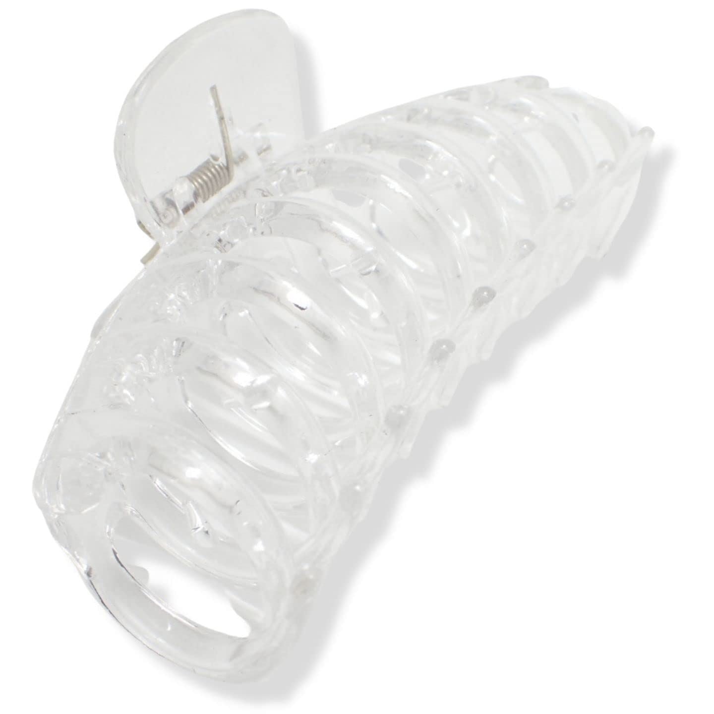 11cm/4.3" Barrel, Sausage Hair Claw Clips for Women and Girls