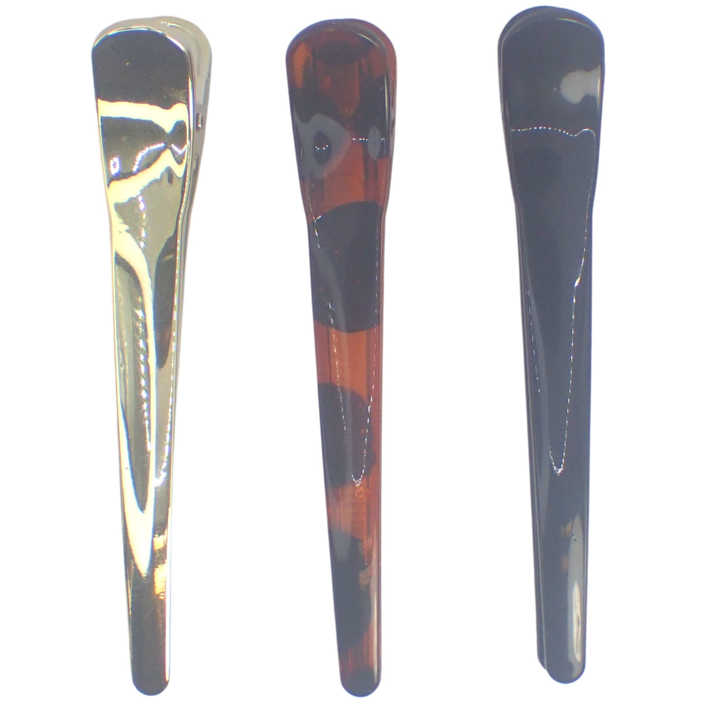 13cm Hair clips for Women, Duckbill / Beak / Concorde design, Sectioning Hair Clips