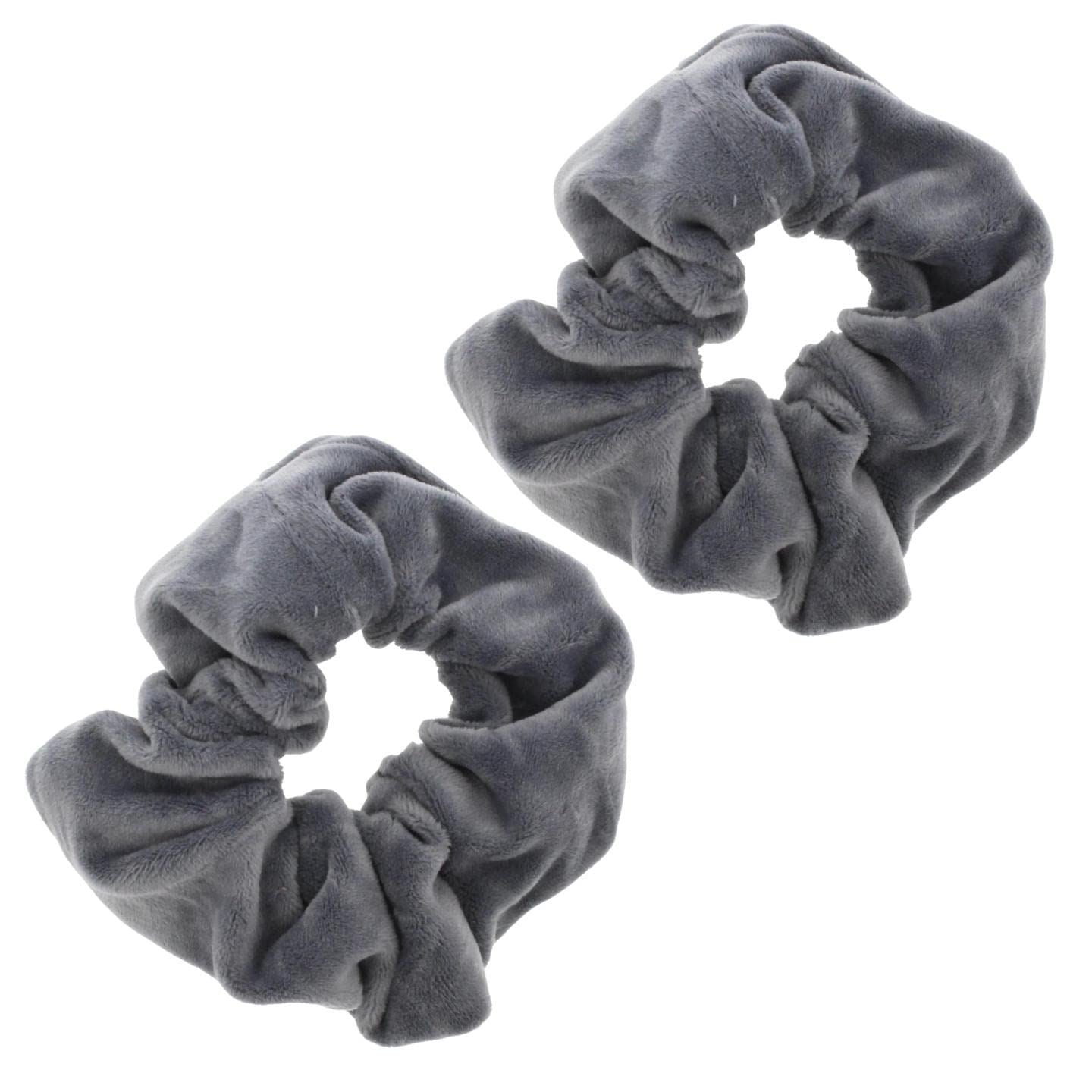 Luxury Velvet Scrunchie Scrunchies Elastic Hair Band Ponytail Holders Hair Scrunchie Hair Bobbles Hair Accessories for Women, Ladies, Girls - Pack of 2