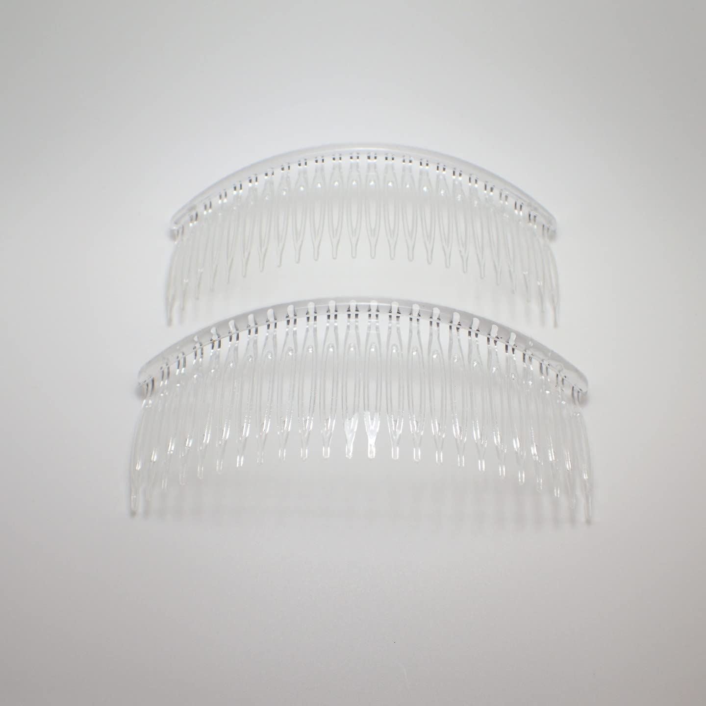 12cm / 4.7" 2 piece Large Plastic Hair Comb Slides for Women and Girls