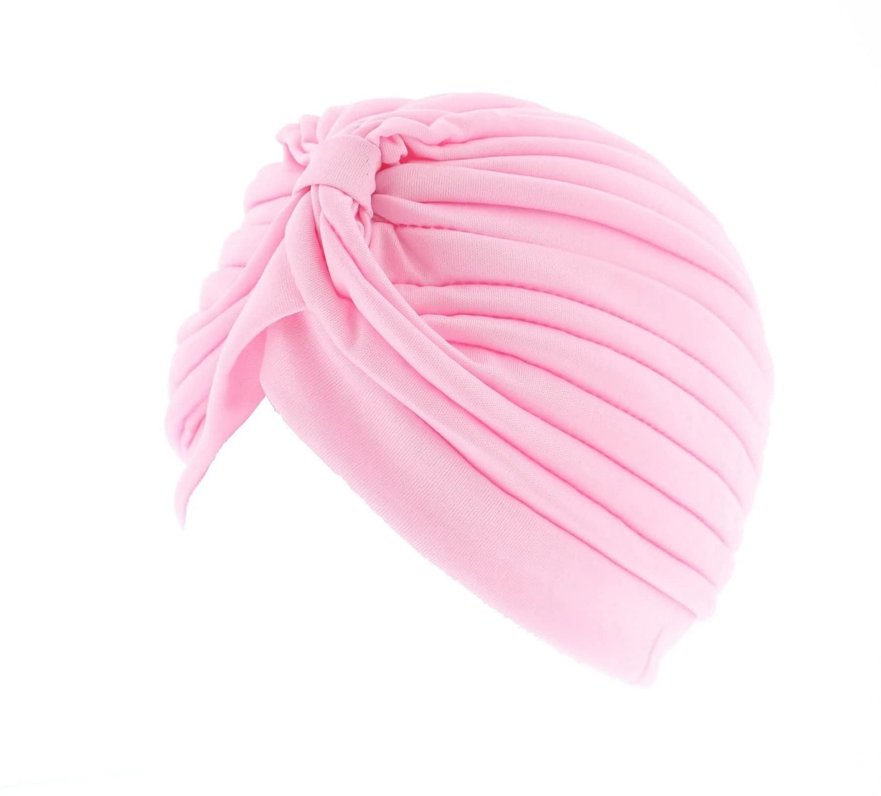 Satin Hair Turban Head Wrap Sleep Cap Bonnet Hair Scarf Hairwrap Turbans Stretchy Elastic Hair Towel Chemo Hat Women's Fashion Turbans Kids Women Children Ladies