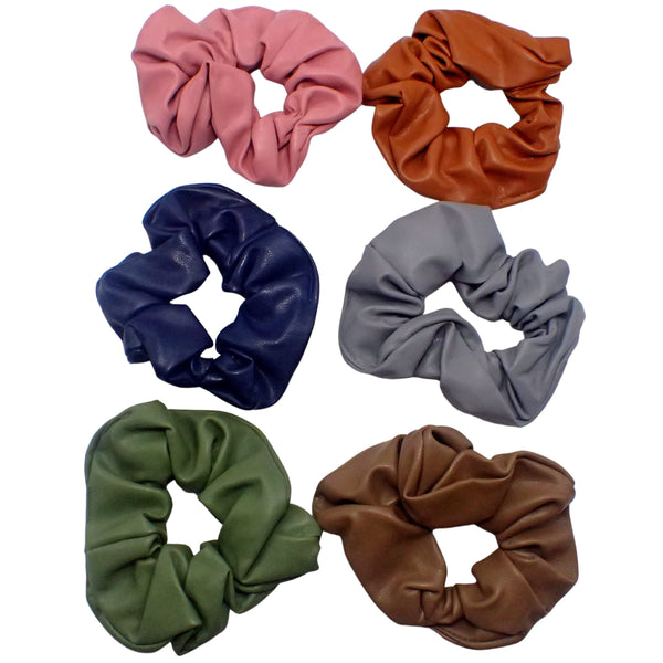 6pc Premium Scrunchies for Girls and Women, Hair bobbles for Women, Hair Ties, Hair Scrunchies, Hair Accessories, Elastic Hair Bands for Women