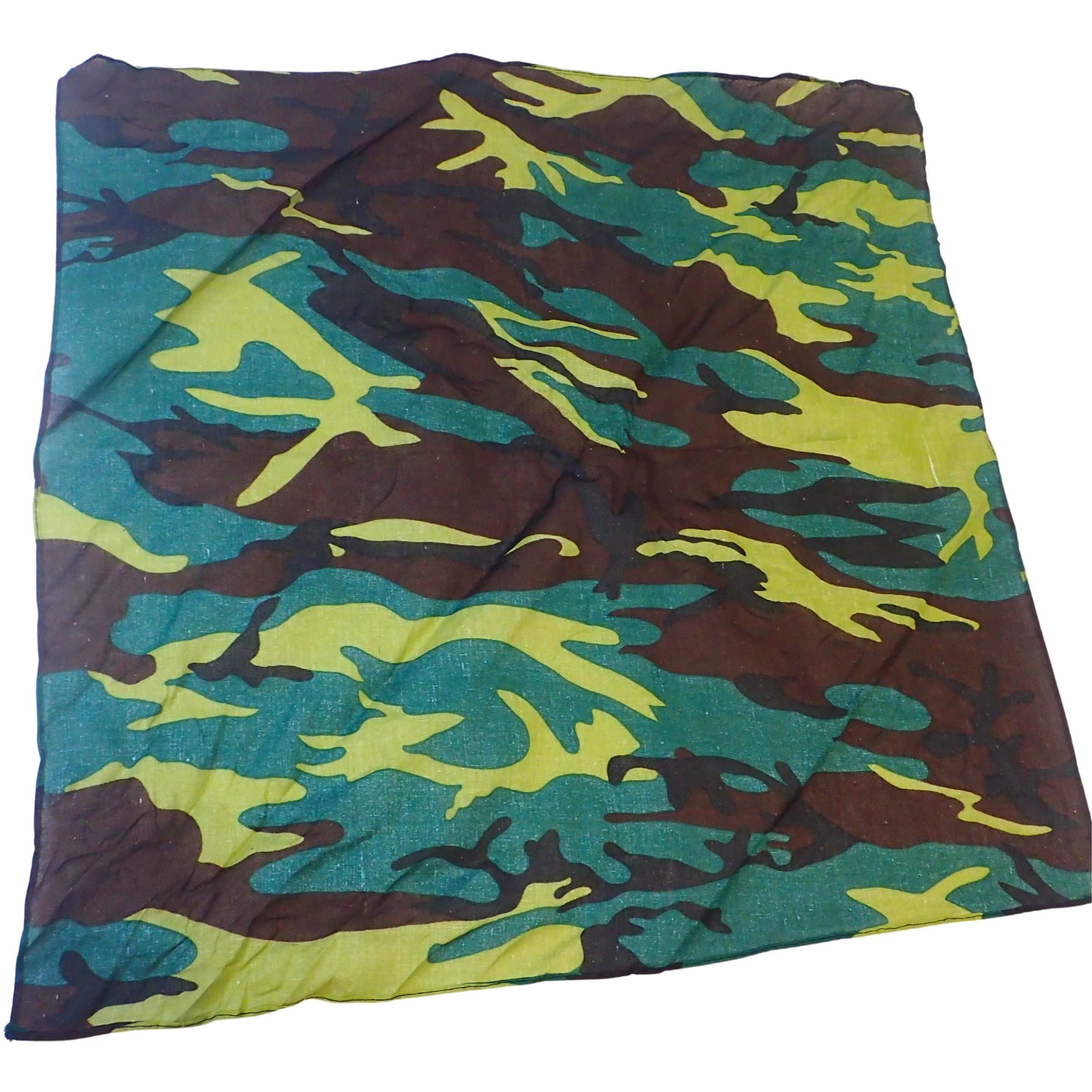 Hair Bandanas for Women Head Scarf Headbands Ladies Cotton Square Scarves Paisley Floral Camouflage Animal Print Leopard Tiger Neckerchief