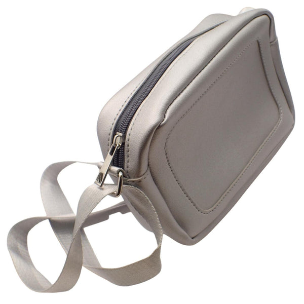 Small Retro Metallic Leather-Look Crossbody Bags for Women, Men & Children, Perfect for Festivals & Parties, Silver & Gold Ladies Evening Purse Box Ladies Bag