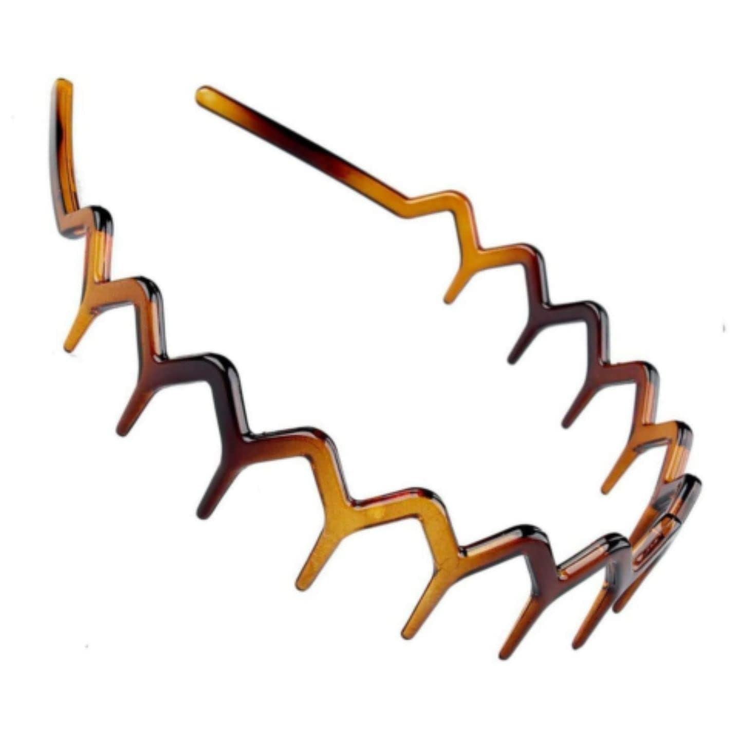Zig Zag Shark Tooth Head Band Teeth Hair Band Alice Band Comb Headband Zigzag Hairband Wavy Grip Wave Gripper Saw Toothed Aliceband