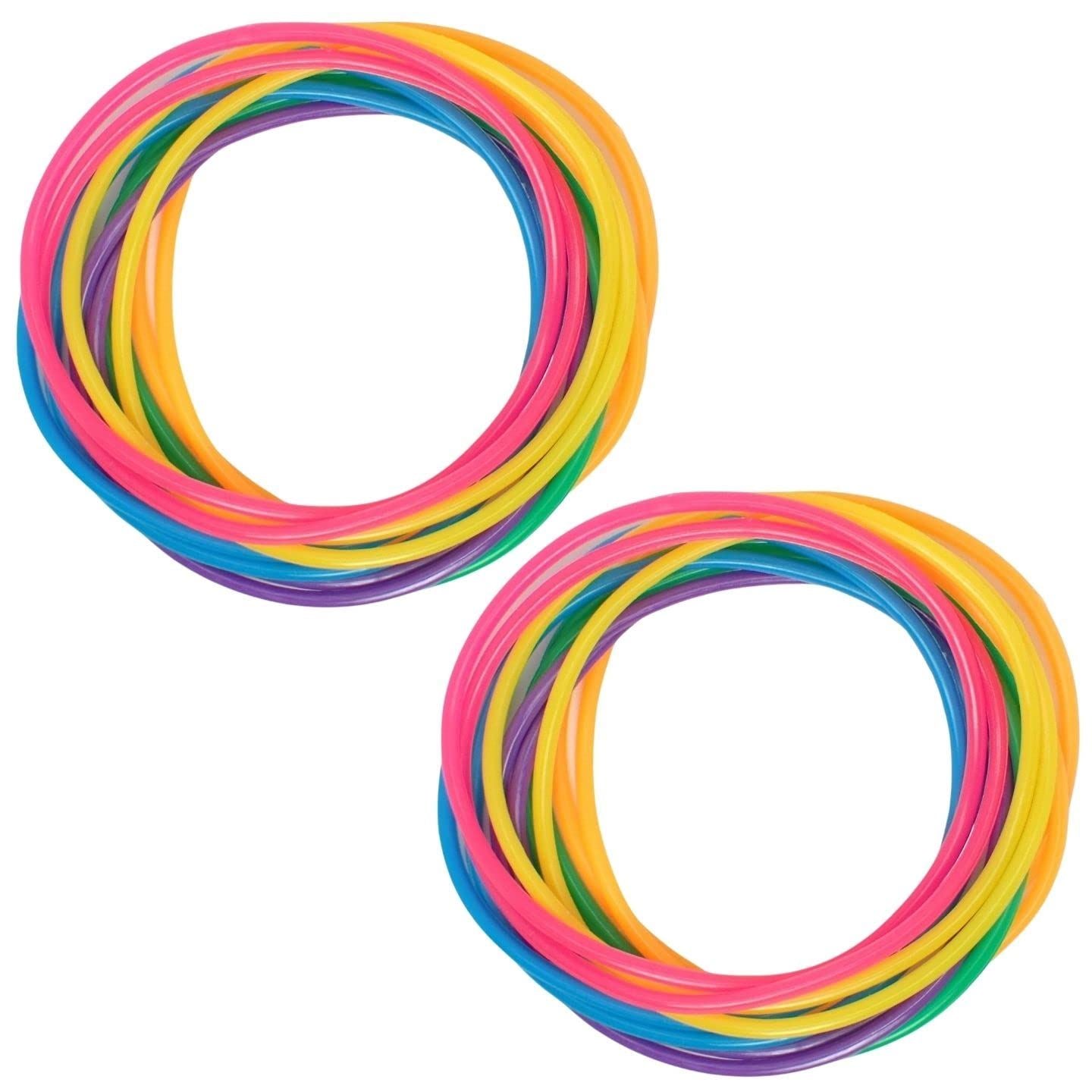 24 pcs Gummy Bracelets for Teens and Adult