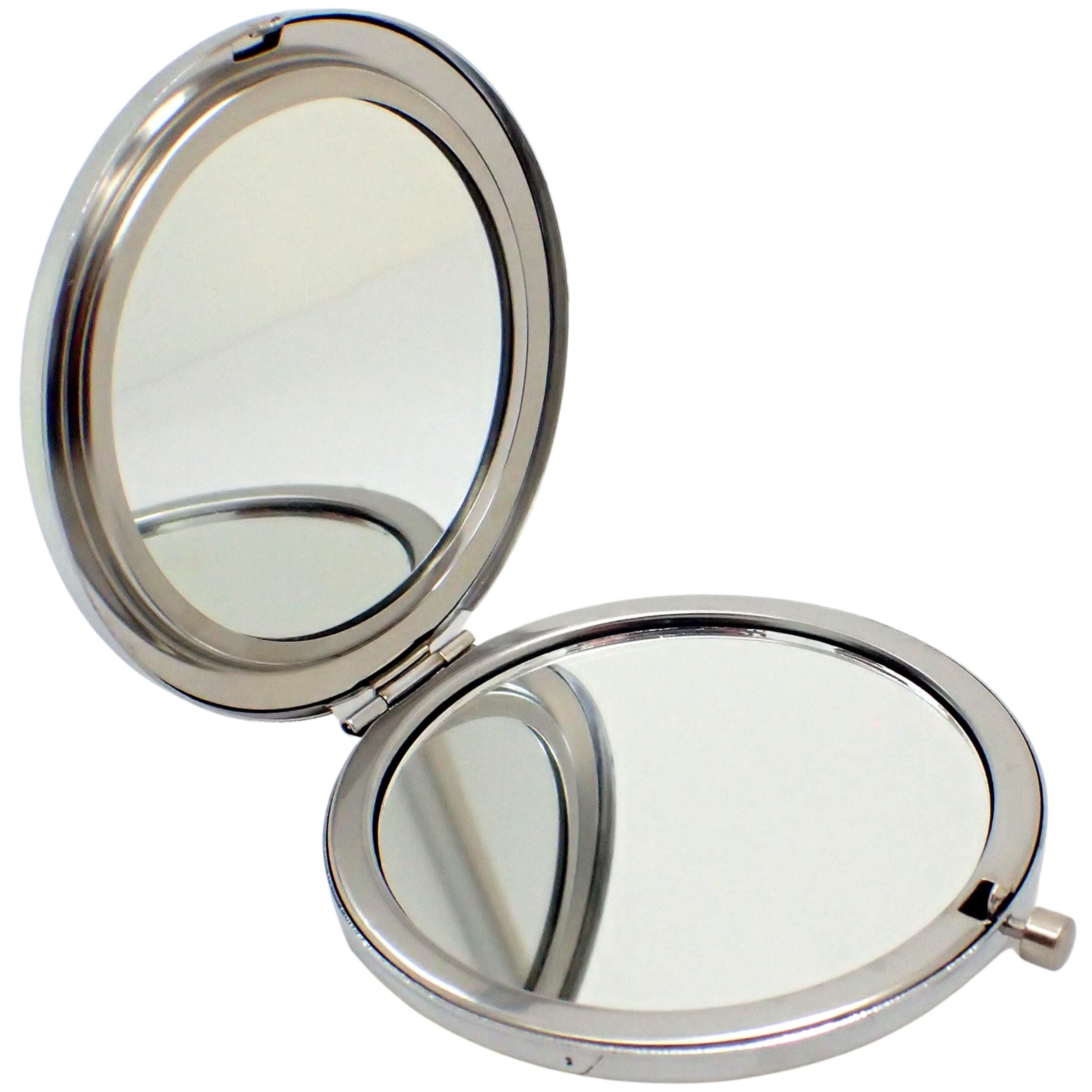 Pocket Mirror for Women and Girls, Hand Held Mirror, Vanity Mirror, Travelling Must, Travel Makeup Mirror, Compact Mirror, Magnifying Mirror